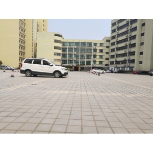 大学城院校铺装项目_透水砖 仿花岗岩PC砖应用